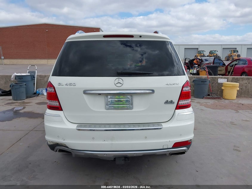2012 Mercedes-Benz Gl 450 4Matic VIN: 4JGBF7BE8CA791378 Lot: 44519638