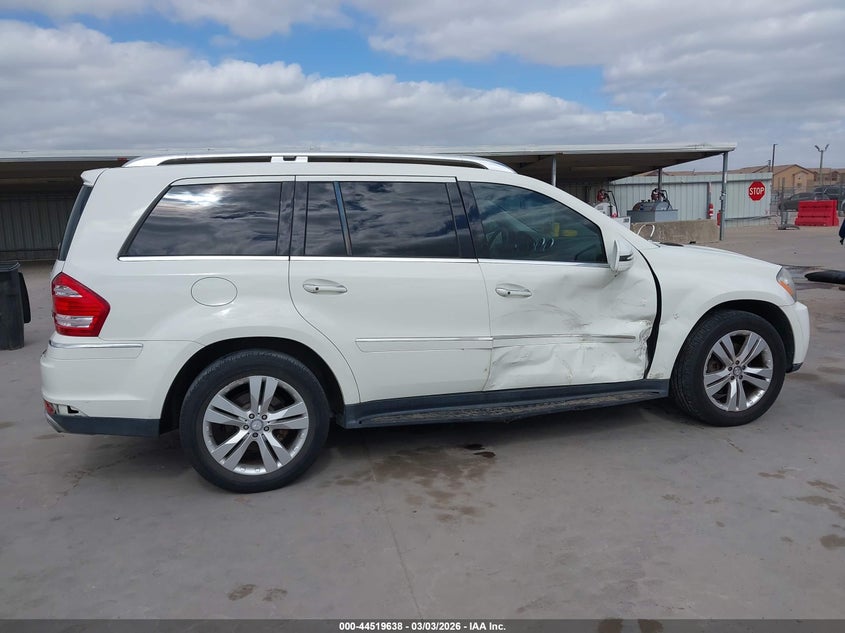 2012 Mercedes-Benz Gl 450 4Matic VIN: 4JGBF7BE8CA791378 Lot: 44519638