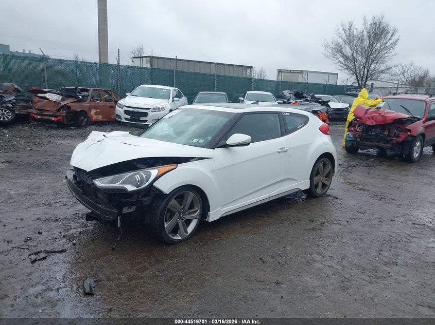 2013 Hyundai Veloster Turbo W/Blue