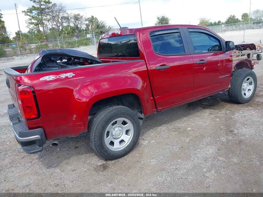 2021 Chevrolet Colorado 4Wd Short Box Wt