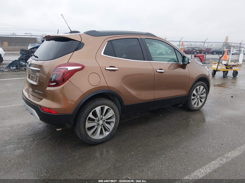 Vin: kl4cjasb6hb045162, lot: 45016698, buick encore preferred 20174