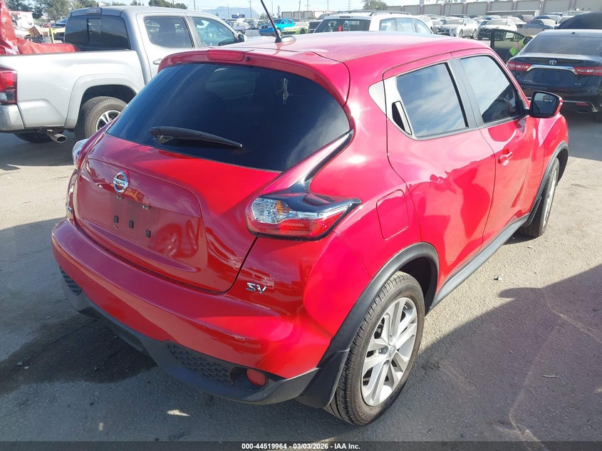 Vin: jn8af5mr1ft511897, lot: 45016725, nissan juke sv 20154
