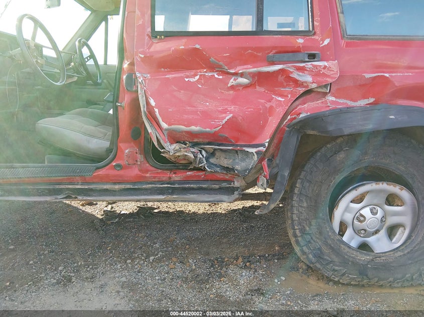 1994 Jeep Cherokee Sport VIN: 1J4FJ68S9RL142885 Lot: 44520002