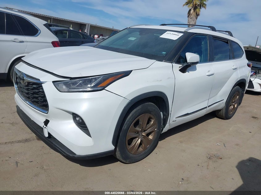 2023 Toyota Highlander Hybrid Xle Bronze