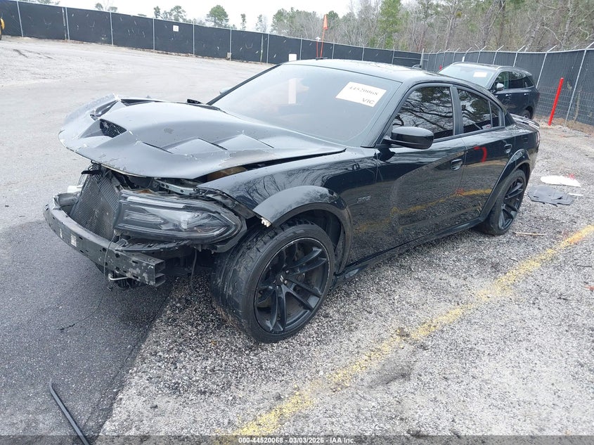Vin: 2c3cdxgjxmh508782, lot: 45016829, dodge charger scat pack widebody rwd 20212