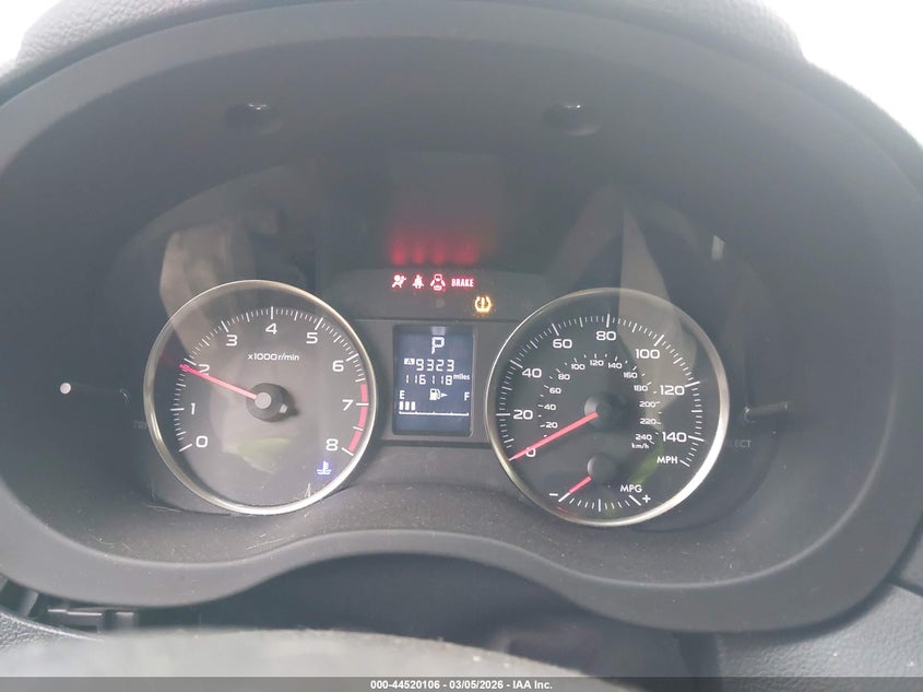 2016 Subaru Crosstrek 2.0I Premium VIN: JF2GPABC0G8292320 Lot: 44520106