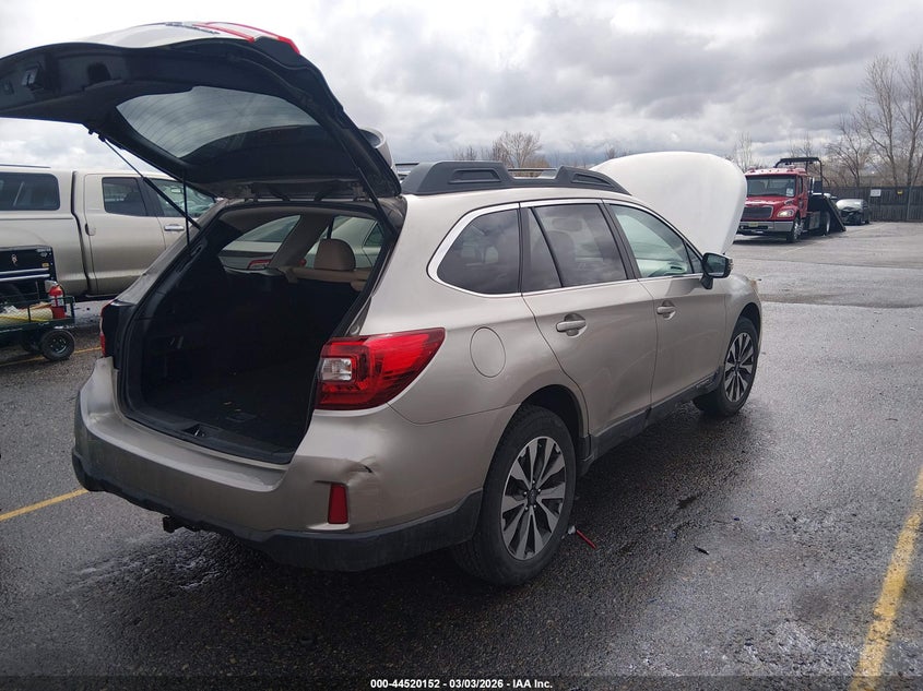 2016 Subaru Outback 2.5I Limited