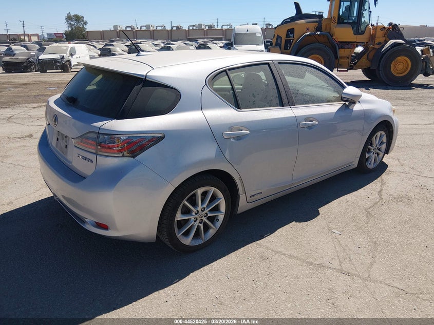 Vin: jthkd5bh4c2087261, lot: 45017186, lexus ct 200h premium 20124
