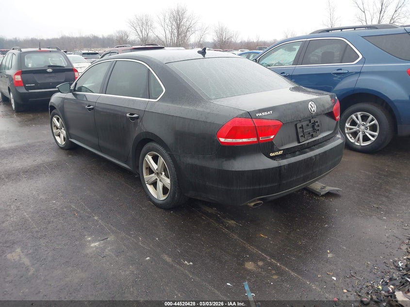 2012 Volkswagen Passat 2.5L Se