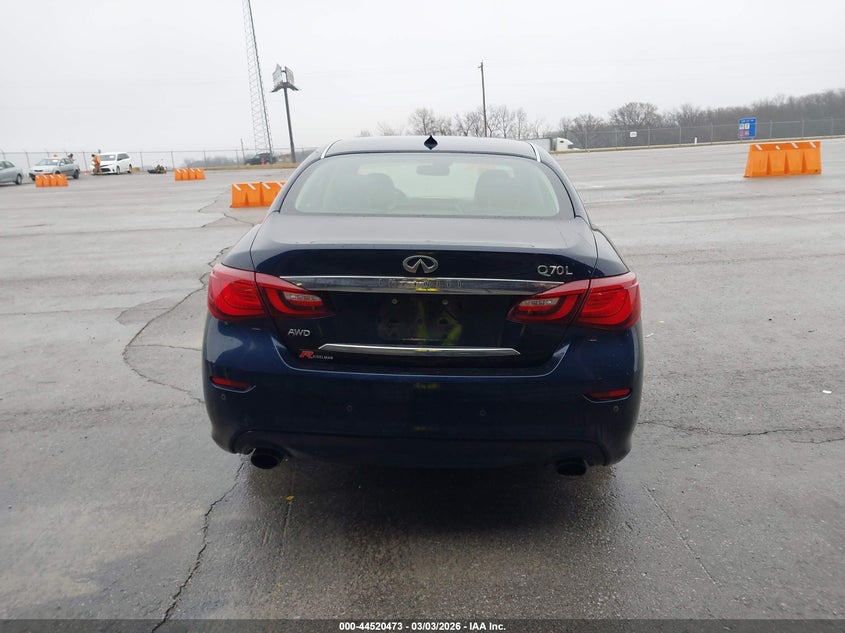 2016 Infiniti Q70L 3.7X VIN: JN1BY1PR1GM720554 Lot: 44520473