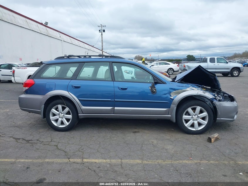 2008 Subaru Outback 2.5I Limited/2.5I Limited L.l. Bean Edition VIN: 4S4BP62C787362730 Lot: 44520753