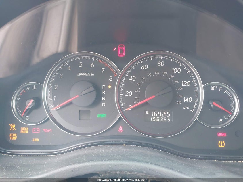 2008 Subaru Outback 2.5I Limited/2.5I Limited L.l. Bean Edition VIN: 4S4BP62C787362730 Lot: 44520753