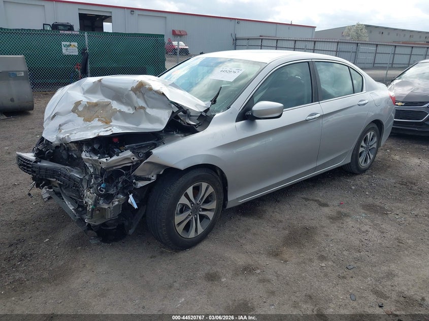 2014 Honda Accord Lx 1HGCR2F34EA147733 photo 1
