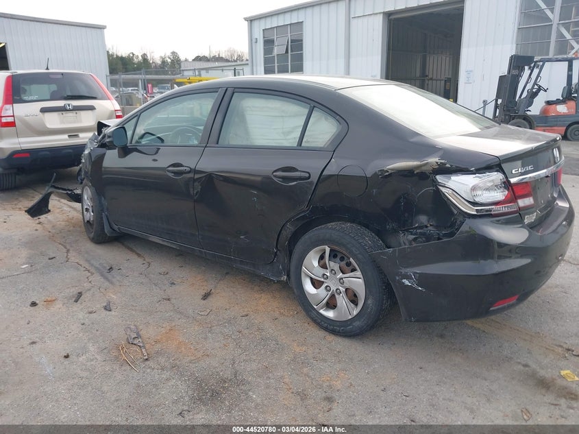 2013 HONDA CIVIC SEDAN 1.8L I-4 VVT, 140HP