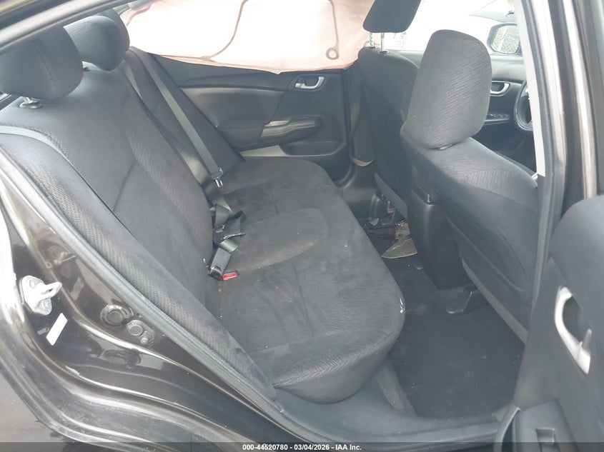 2013 HONDA CIVIC SEDAN 1.8L I-4 VVT, 140HP