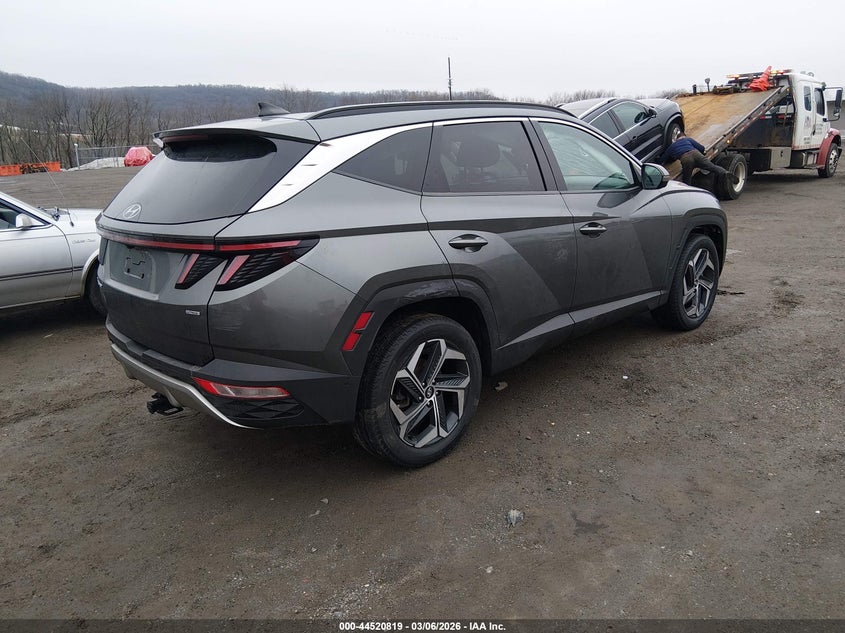 VIN 5NMJECAE6NH106722 2022 HYUNDAI TUCSON LIMITED