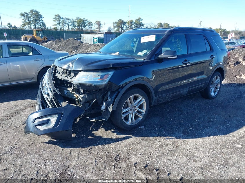 Vin: 1fm5k8d89ggc00113, lot: 45017587, ford explorer xlt 20162