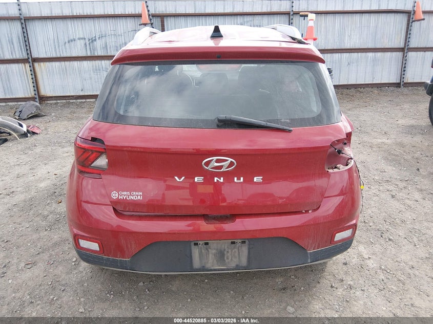 2022 Hyundai Venue Sel VIN: KMHRC8A3XNU183702 Lot: 44520885