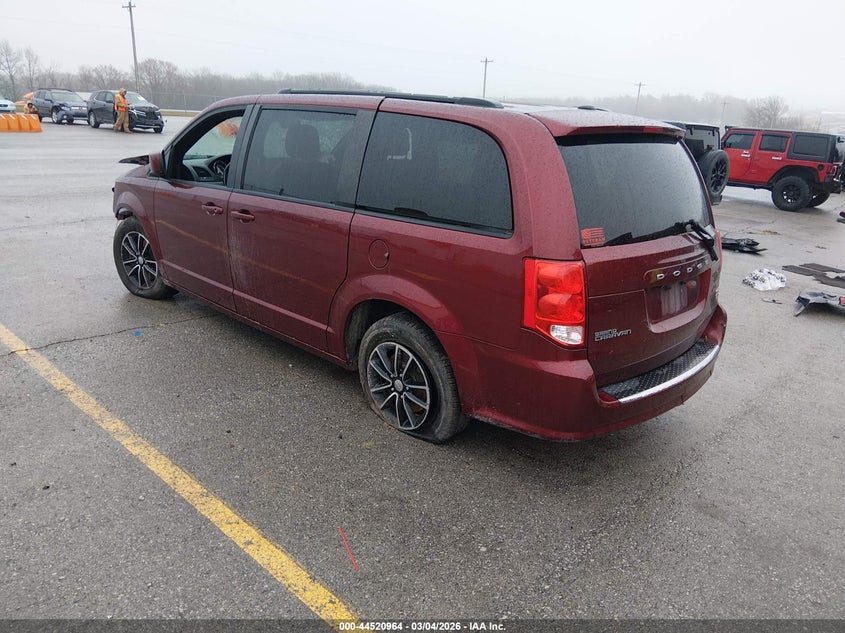Vin: 2c4rdgeg9jr335436, lot: 45017725, dodge grand caravan gt 20183