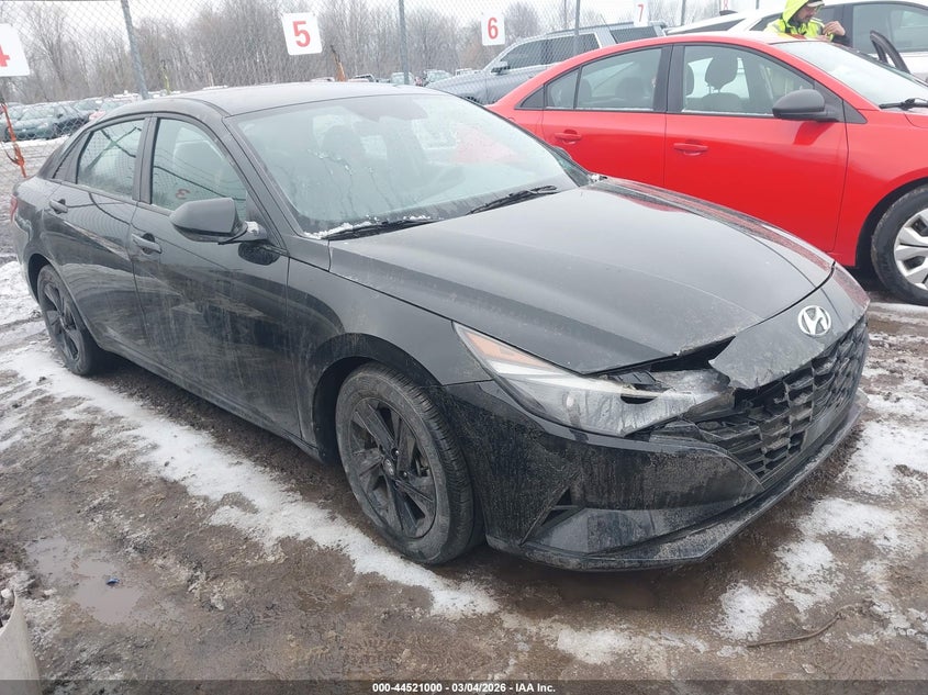 5NPLS4AG1MH027338 2021 Hyundai Elantra Sel auction photo 1