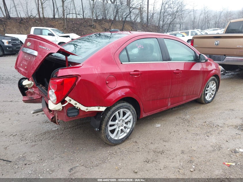 2015 Chevrolet Sonic Lt Auto