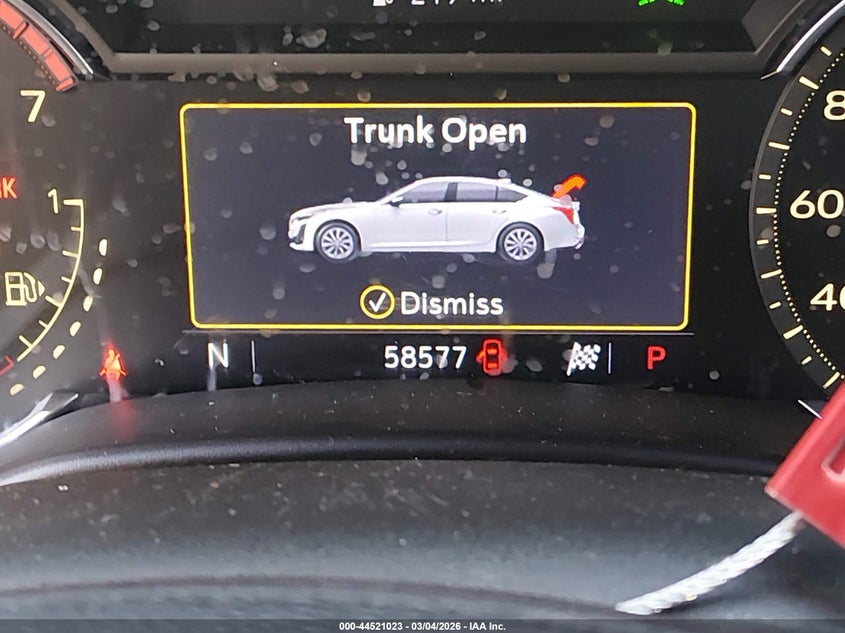 2022 Cadillac Ct5 Premium Luxury VIN: 1G6DN5RKXN0121519 Lot: 44521023