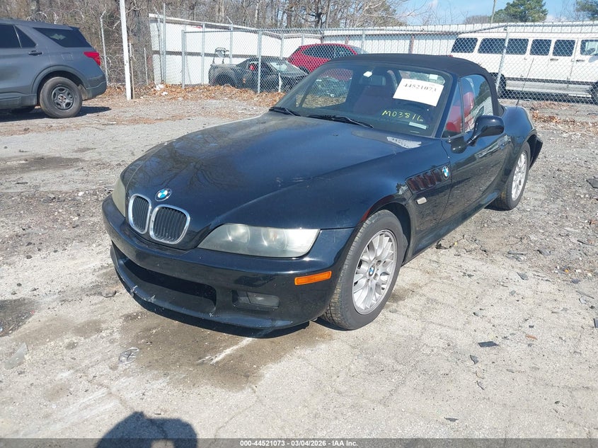 2001 BMW Z3 2.5I