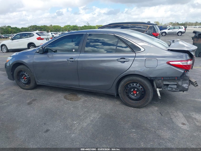 2017 TOYOTA CAMRY SEDAN 2.5L I-4 DOHC, VVT, 178HP