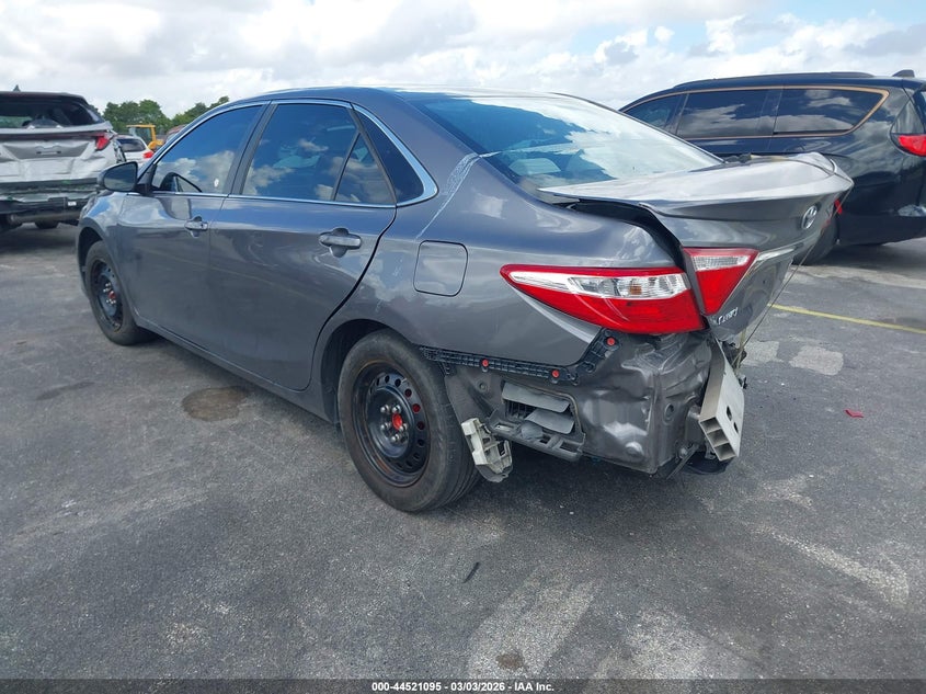 2017 TOYOTA CAMRY SEDAN 2.5L I-4 DOHC, VVT, 178HP
