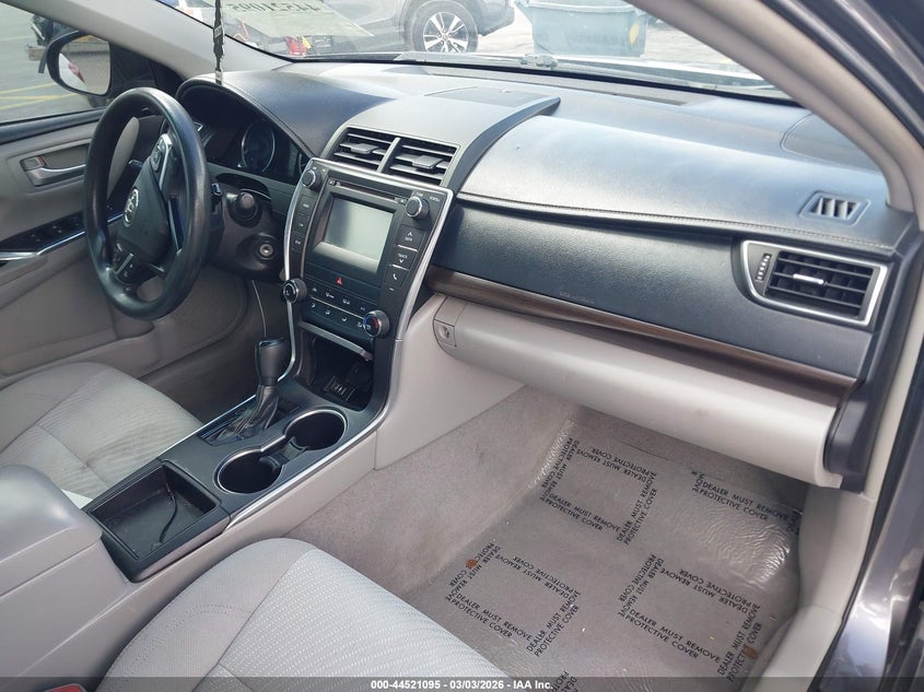 2017 TOYOTA CAMRY SEDAN 2.5L I-4 DOHC, VVT, 178HP