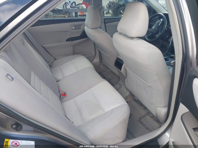 2017 TOYOTA CAMRY SEDAN 2.5L I-4 DOHC, VVT, 178HP