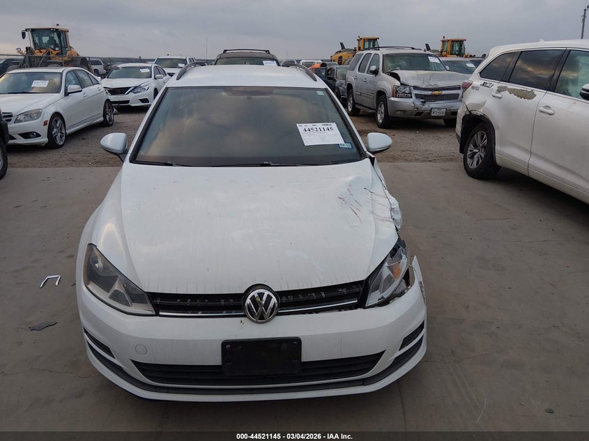 2015 Volkswagen Golf Sportwagen Tdi S 4-Door VIN: 3VWCA7AU9FM512623 Lot: 44521145