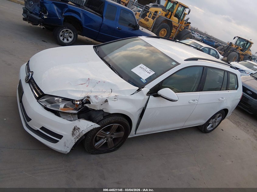 2015 Volkswagen Golf Sportwagen Tdi S 4-Door VIN: 3VWCA7AU9FM512623 Lot: 44521145