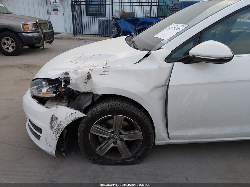 2015 Volkswagen Golf Sportwagen Tdi S 4-Door VIN: 3VWCA7AU9FM512623 Lot: 44521145