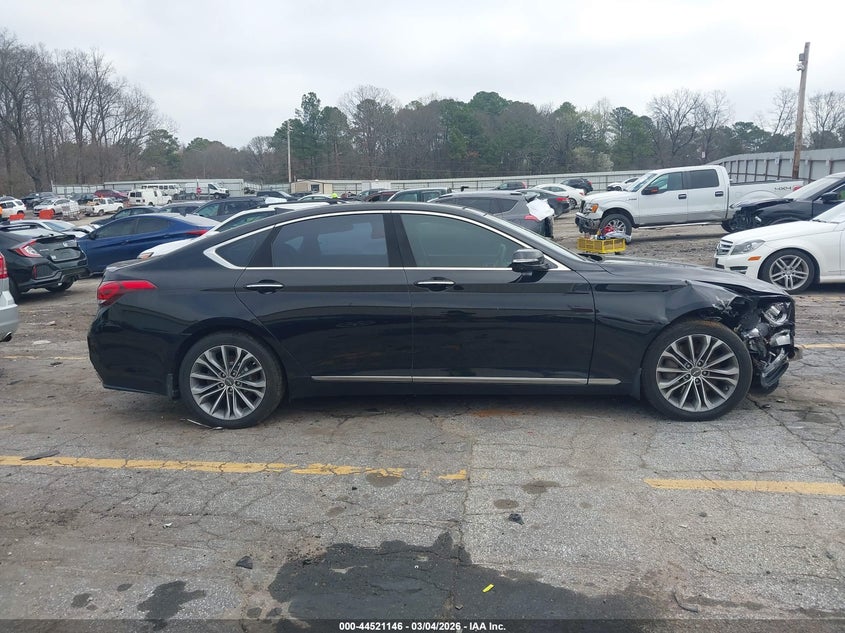 2016 Hyundai Genesis 3.8 VIN: KMHGN4JE7GU118773 Lot: 44521146