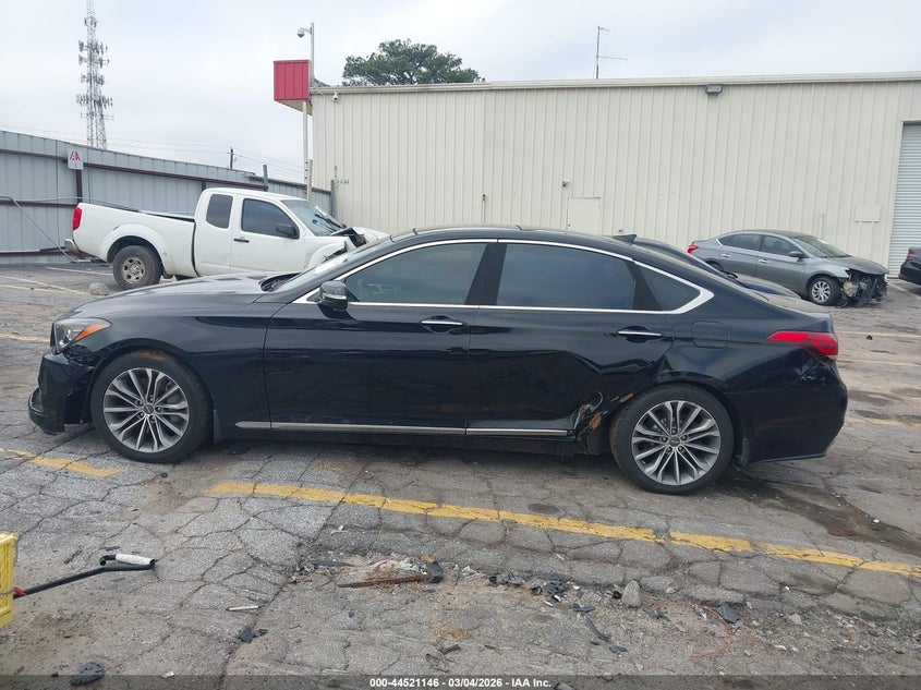 2016 Hyundai Genesis 3.8 VIN: KMHGN4JE7GU118773 Lot: 44521146