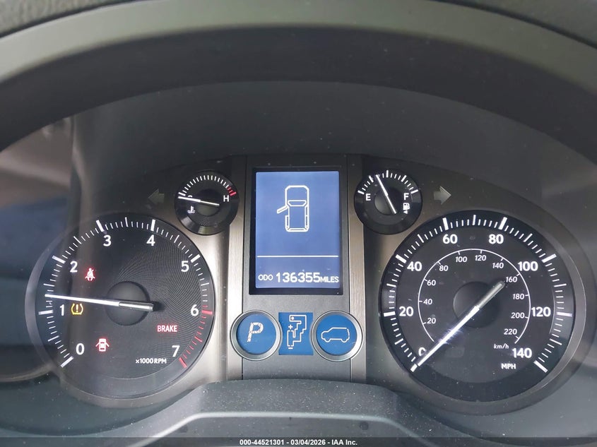 2013 Lexus Gx 460 VIN: JTJBM7FXXD5055569 Lot: 44521301