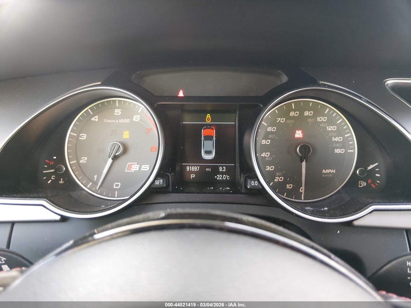 2014 AUDI S5 auction photo 7
