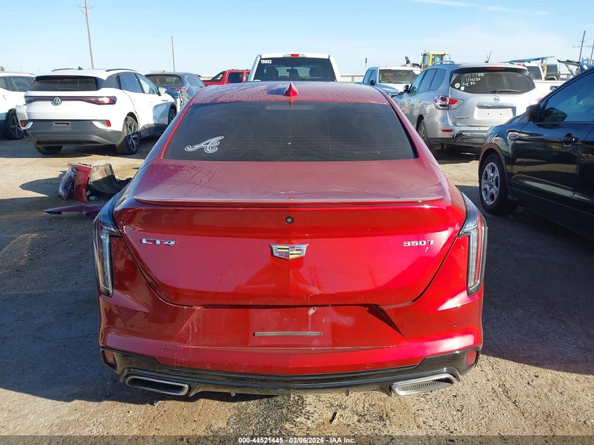 2023 Cadillac Ct4 Sport VIN: 1G6DC5RK7P0118599 Lot: 44521445