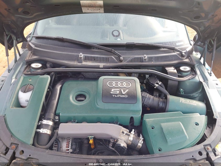 2001 Audi Tt VIN: TRUUT28N411011024 Lot: 44521462