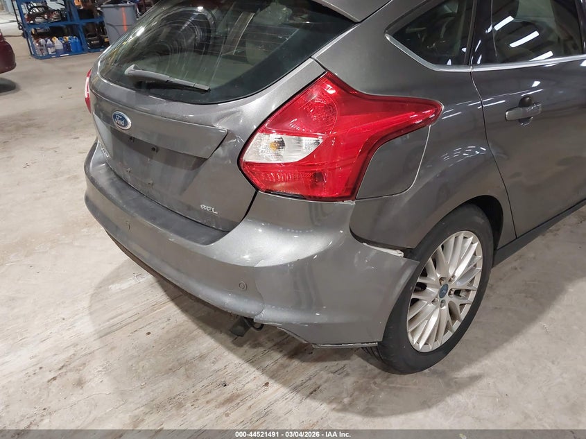 2012 Ford Focus 2.0 Sel grey Lot 111044521491 Vin 1FAHP3M29CL245299