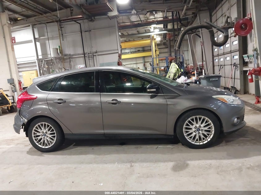 2012 Ford Focus 2.0 Sel grey Lot 111044521491 Vin 1FAHP3M29CL245299