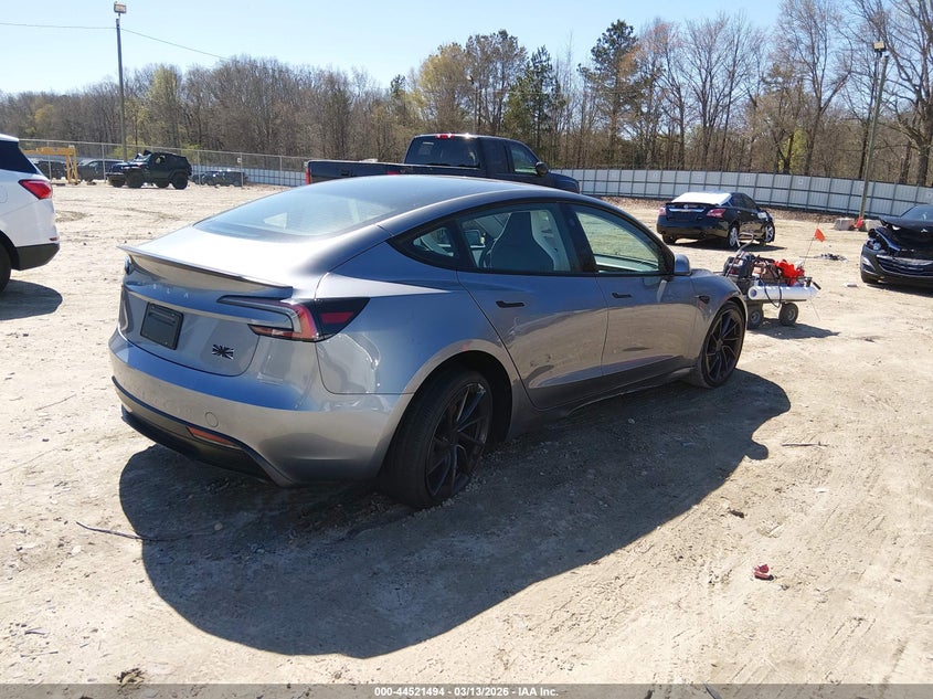 Vin: 5yj3e1et0sf032720, lot: 45018255, tesla model 3 performance all-wheel drive 20254