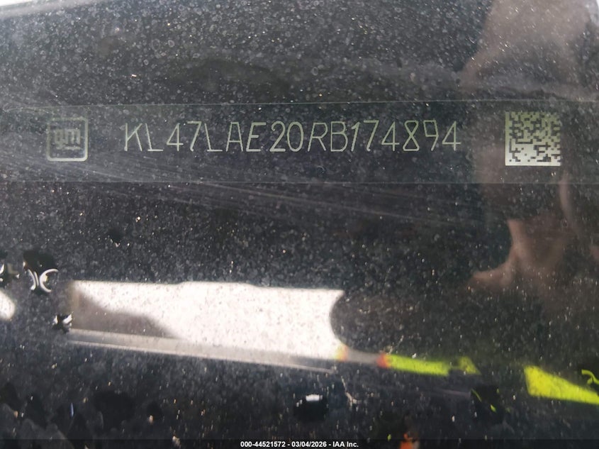 2024 Buick Envista Preferred Fwd VIN: KL47LAE20RB174894 Lot: 44521572