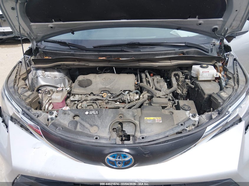 2022 Toyota Sienna Le VIN: 5TDKRKEC9NS104259 Lot: 44521574