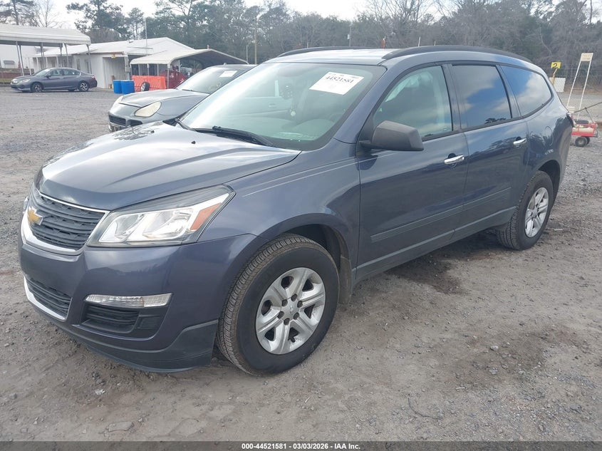 2013 Chevrolet Traverse Ls 1GNKRFED7DJ113710 photo 1