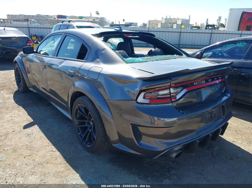 Vin: 2c3cdxgj2ph650693, lot: 45018351, dodge charger scat pack widebody 20233