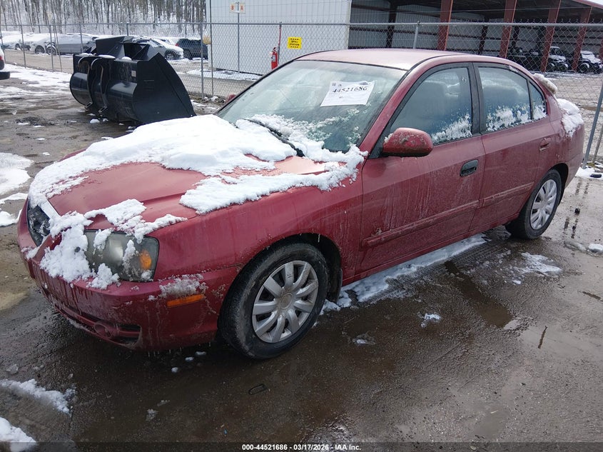 2005 Hyundai Elantra Gls/Gt