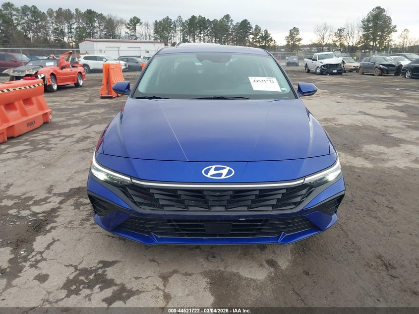 VIN KMHLS4DGXSU913345 2025 HYUNDAI ELANTRA SEL CONVENIENCE