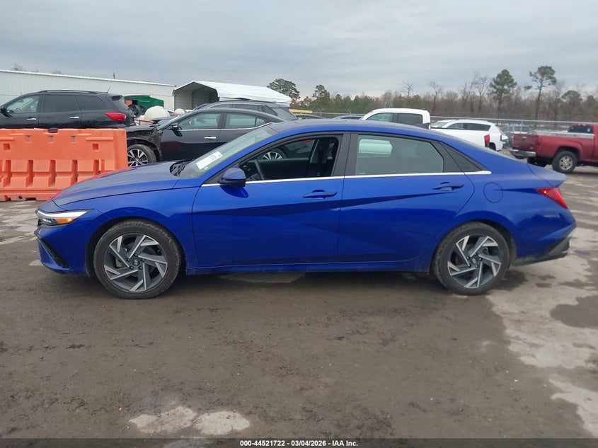 VIN KMHLS4DGXSU913345 2025 HYUNDAI ELANTRA SEL CONVENIENCE